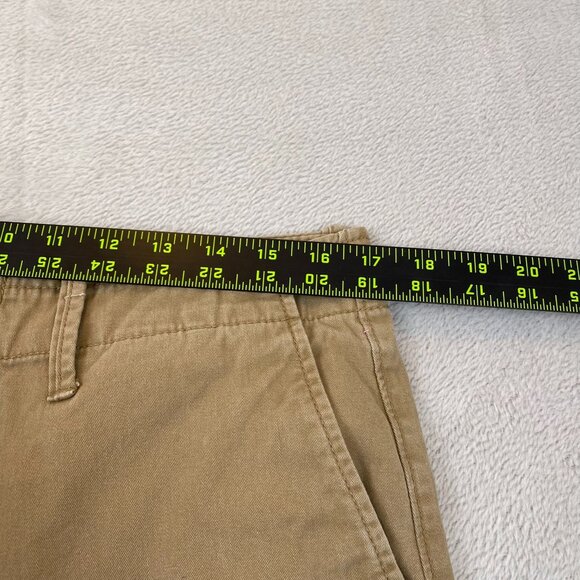 Old Navy Men's Khaki Pants 32x32 Straight-Leg Cotton-Poly Blend - Picture 4 of 16